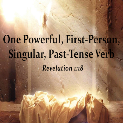 One Powerful, First Person, Singular, Past-Tense Verb